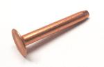 Riemenniet, Kupfer, 30 x 4 mm