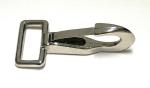 Karabinerhaken, Zinkdruckguss vernickelt, 1"