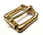 Rollschnalle, Messing blank, 20 mm